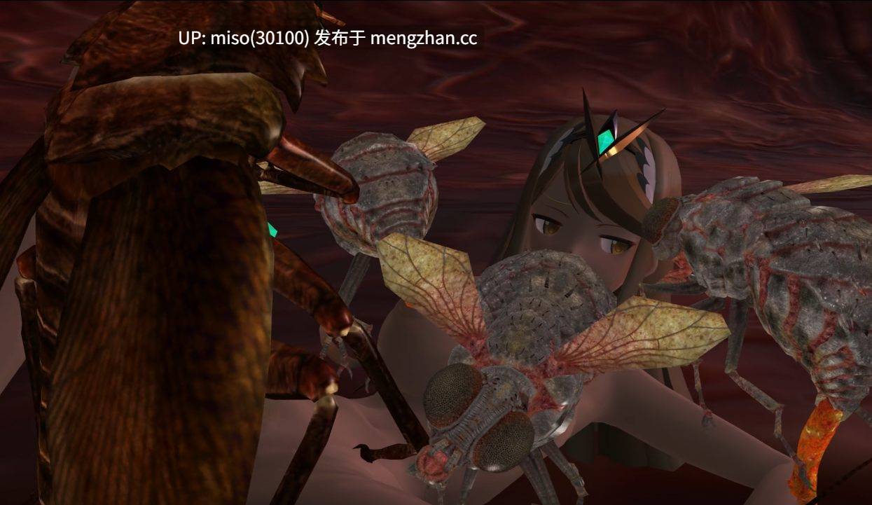 Iwara - [蟲姦]ホムラ＆ヒカリ 蟲姦[insect] -第3张图片-萌站