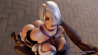 [3D动画/StonedDudeSFM] 25.10月新作：艾玛+艾薇+春丽+嘉米+萨姆斯 性感御姐黑色巨根激情爆肏 [900M]-第2张图片-萌站