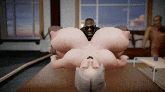 [3D动画/夫目前犯/NTR] DakoAssMan：A Husbands Nightmare 无能丈夫只能看着黑丝巨乳妻子被侏儒强盗侵犯中出 [2.4G]