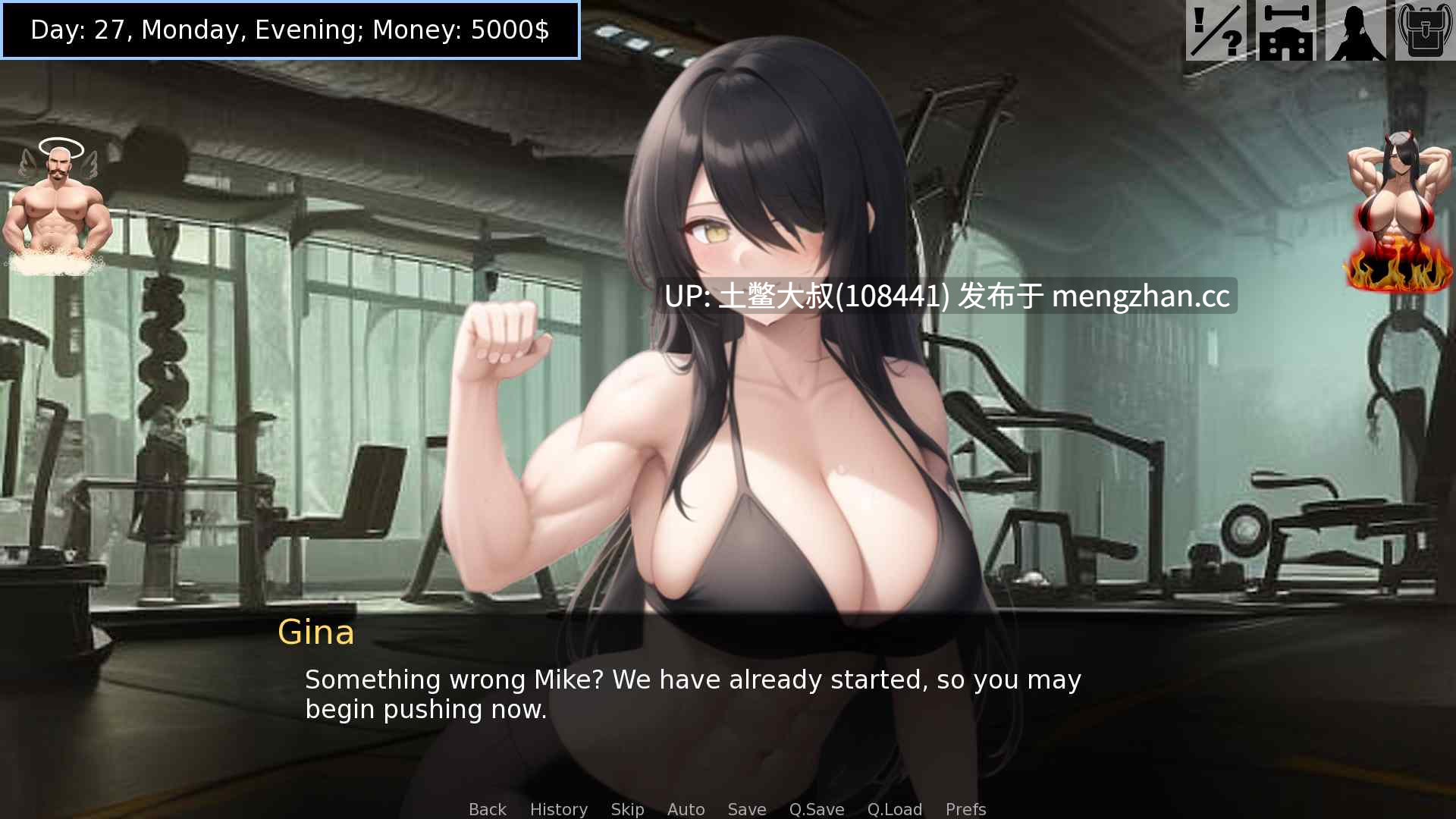 【2D日式SLG 幻想 女主 女同 AICG 回合制 机翻】吉纳斯道馆 Ginas Gym [v0.7.3]3.4GB-第12张图片-萌站