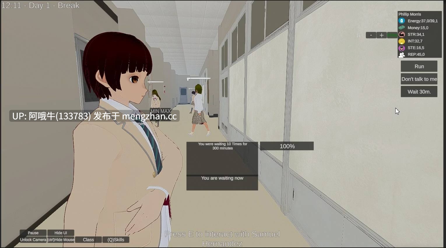 【3D/ACT/全动态/互动/PC】学派之王 King of the School [v0.17] [阿兹特克][2.77G]【序号5082】-第2张图片-萌站