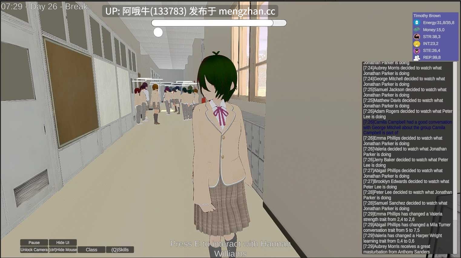 【3D/ACT/全动态/互动/PC】学派之王 King of the School [v0.17] [阿兹特克][2.77G]【序号5082】-第3张图片-萌站