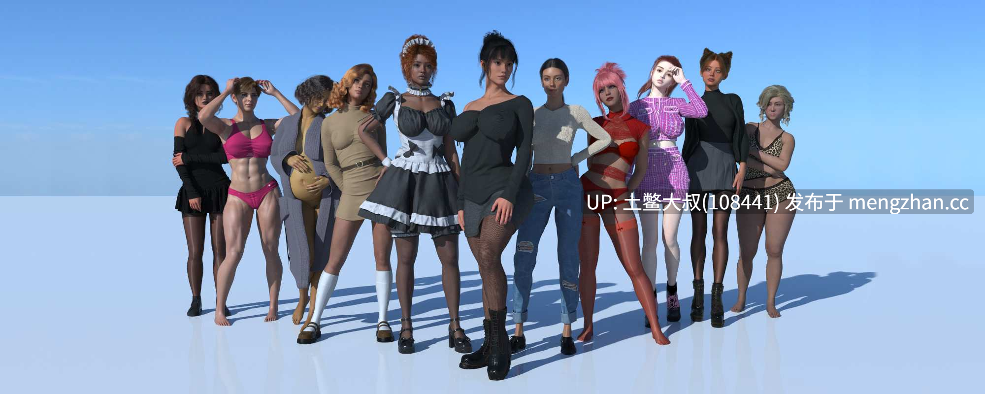 【3D欧美SLG 动态 裸露癖 含女同 熟女 机翻】最后的照片 The Last Picture [v1.1.6] 3.8gb-第11张图片-萌站