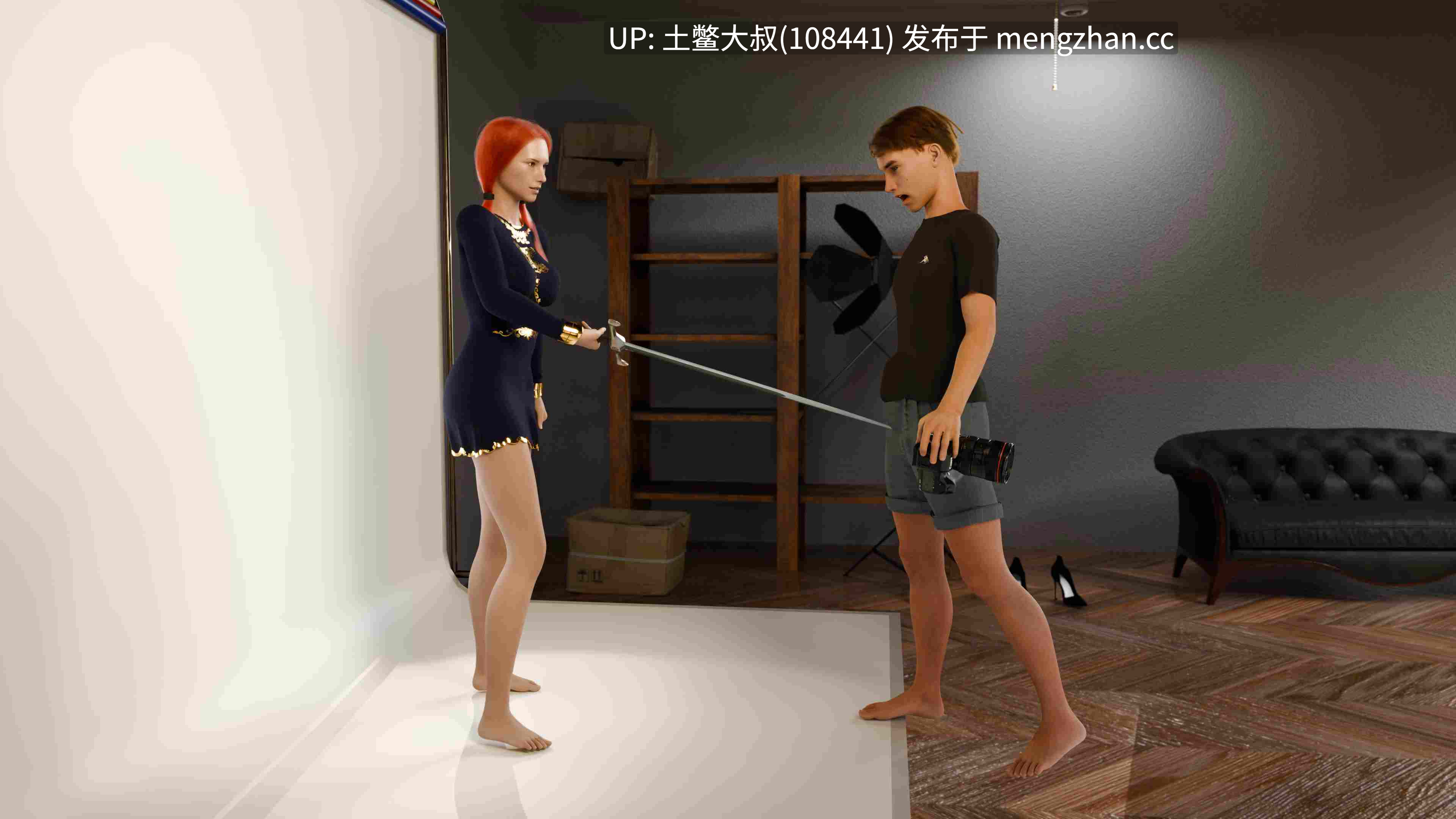 【3D欧美SLG 动态 熟女 沙盒 机翻】披风梦境 Draped Dreams [v0.4] 6.3gb-第4张图片-萌站