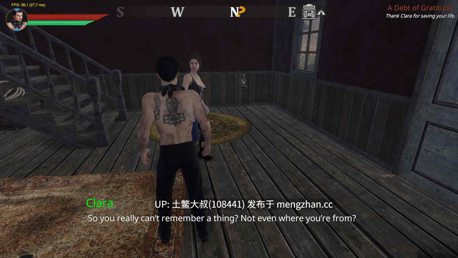 【3D欧美开放RPG 西部背景 动态 战斗 射击类 沙盒 机翻工具】血与尘 Blood and Dust [v0.01] 15gb-第3张图片-萌站