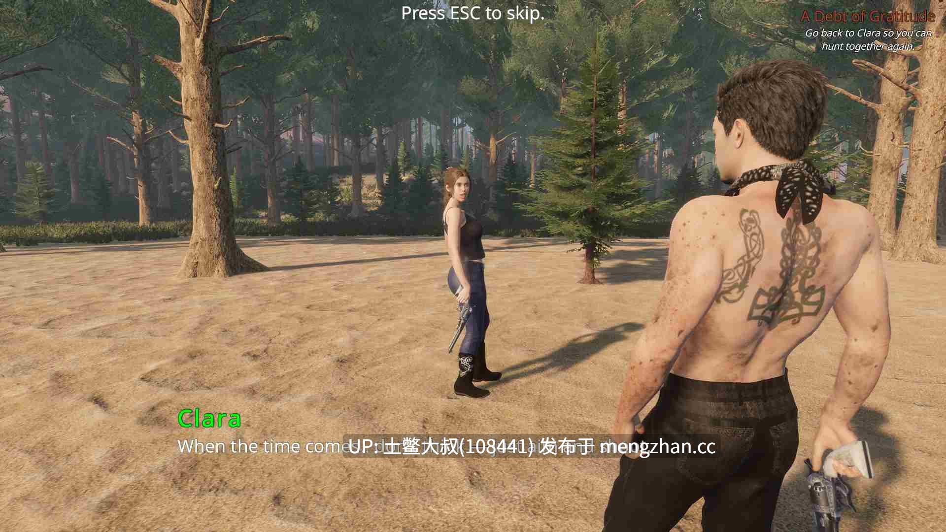 【3D欧美开放RPG 西部背景 动态 战斗 射击类 沙盒 机翻工具】血与尘 Blood and Dust [v0.01] 15gb-第9张图片-萌站