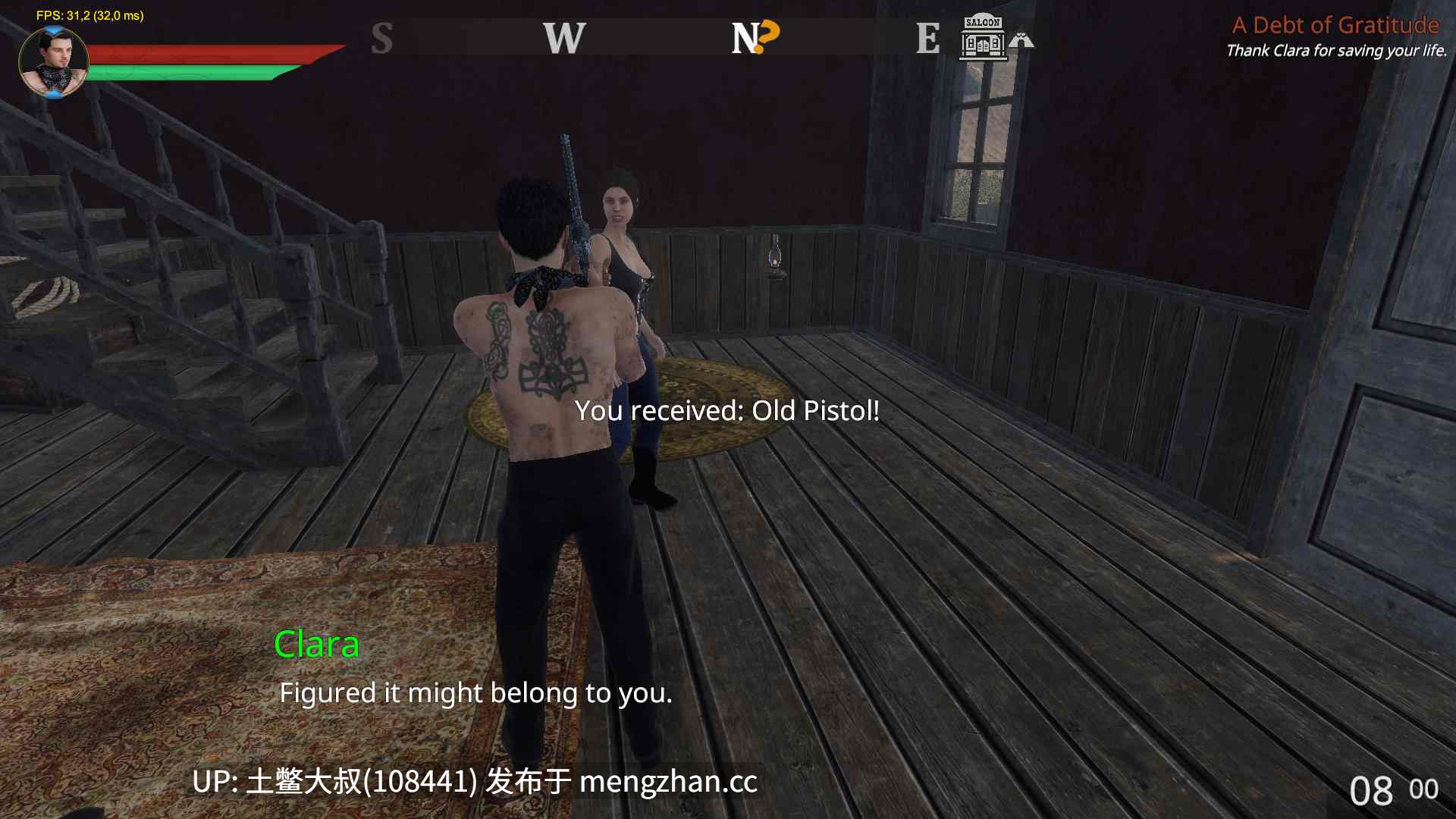 【3D欧美开放RPG 西部背景 动态 战斗 射击类 沙盒 机翻工具】血与尘 Blood and Dust [v0.01] 15gb-第12张图片-萌站