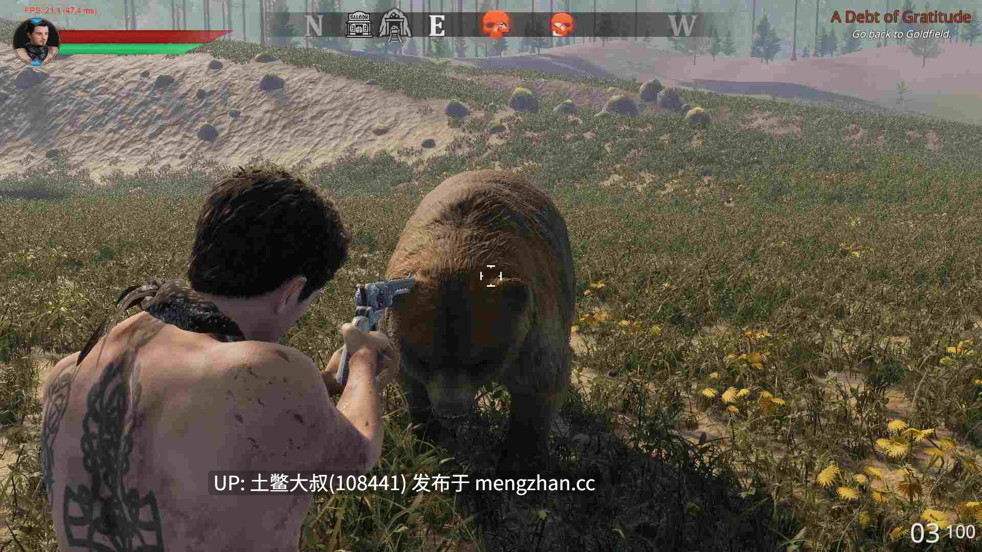 【3D欧美开放RPG 西部背景 动态 战斗 射击类 沙盒 机翻工具】血与尘 Blood and Dust [v0.01] 15gb-第14张图片-萌站