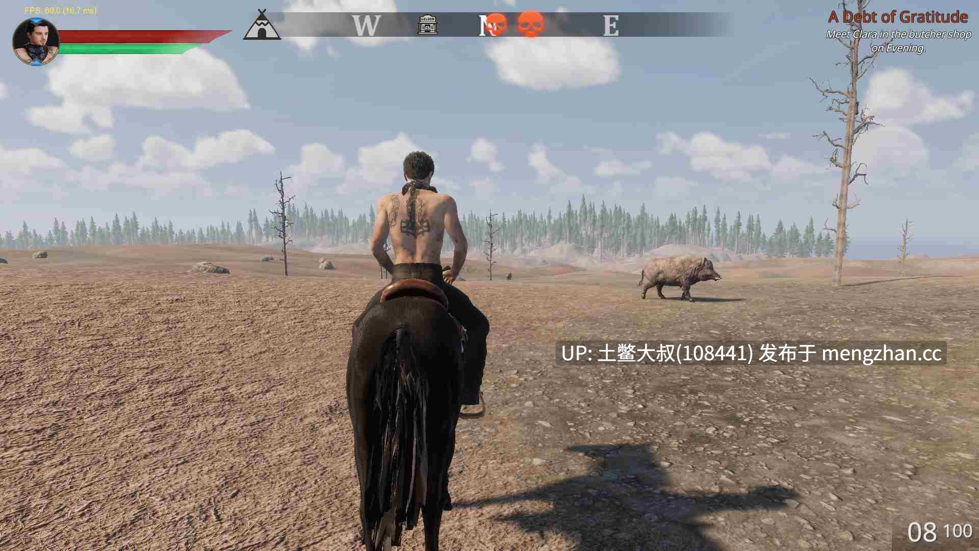 【3D欧美开放RPG 西部背景 动态 战斗 射击类 沙盒 机翻工具】血与尘 Blood and Dust [v0.01] 15gb-第17张图片-萌站