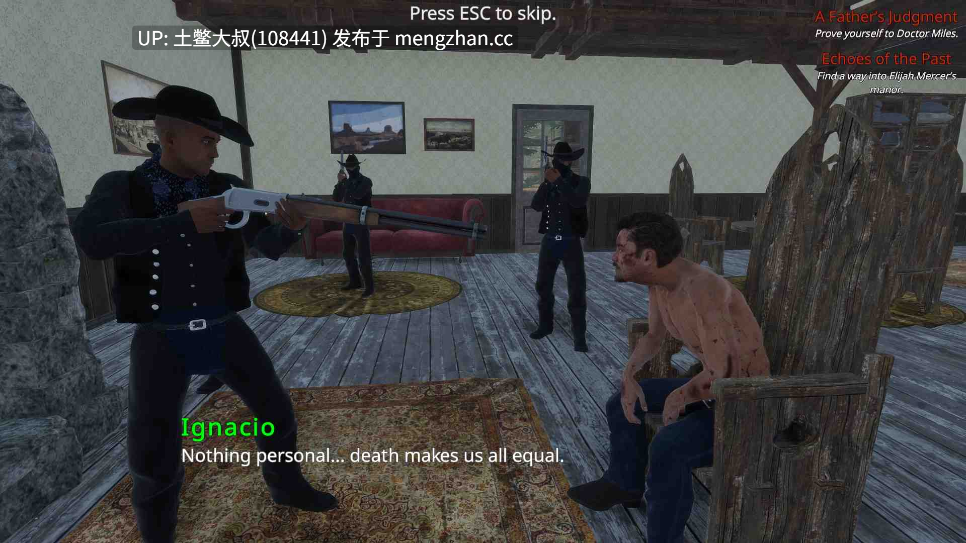 【3D欧美开放RPG 西部背景 动态 战斗 射击类 沙盒 机翻工具】血与尘 Blood and Dust [v0.01] 15gb-第25张图片-萌站