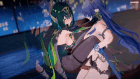 新作-Nefer x Futa Lauma WIP (Genshin impact) 奈芙尔 x 菈乌玛-第5张图片-萌站