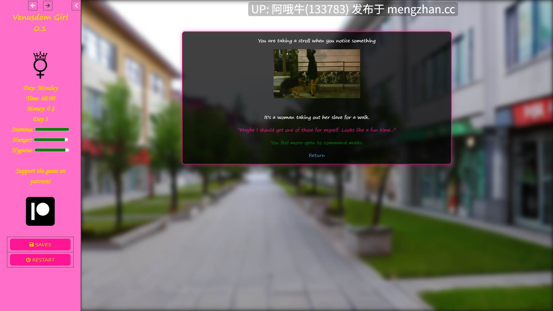 【html浏览器机翻/PC/文字视觉小说】金星少女 Venusdom Girl [v0.2.4] [ObeyGames][4.02G]【序号5152】-第5张图片-萌站