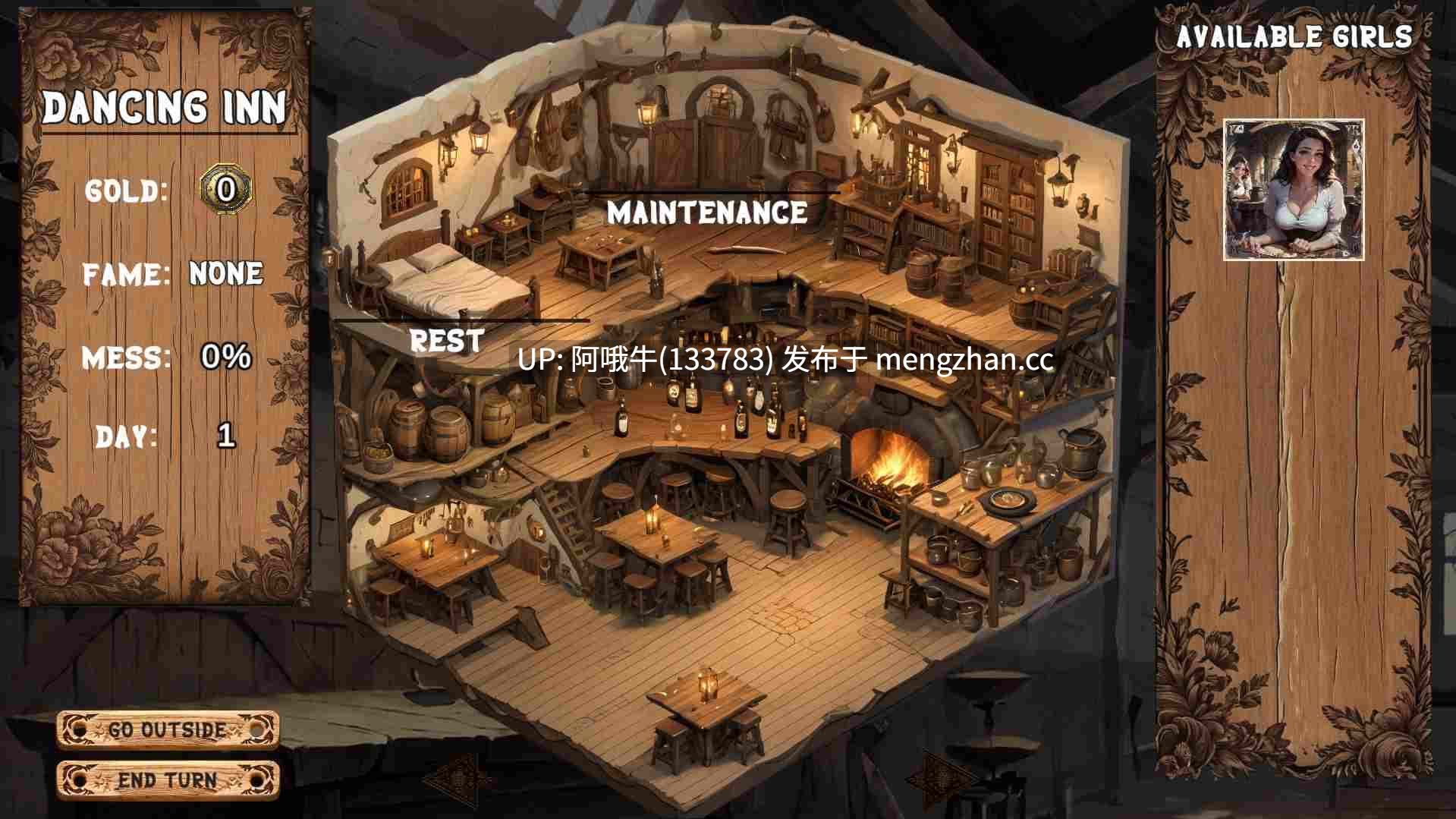 【2D/AICG/SLG/PC/机翻】跳舞客栈 The Dancing Inn [v0.3.3] [The Dancing Inn][2.32G]【序号5159】-第13张图片-萌站