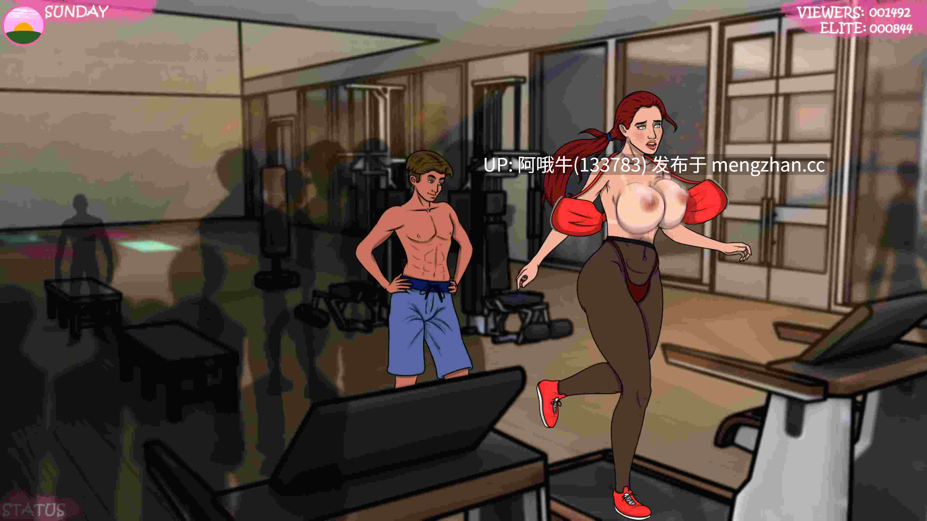 【2D/SLG/PC/机翻/萌站内植】欲望镇，阿曼达走向色情之路  Lust Town, Amanda’s road to porn [v1.10] [NOSY GULL][6.78G]【序号5162】-第12张图片-萌站
