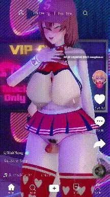 抖音风NTR七尾茜~Gambare Senpai 竖屏-第3张图片-萌站