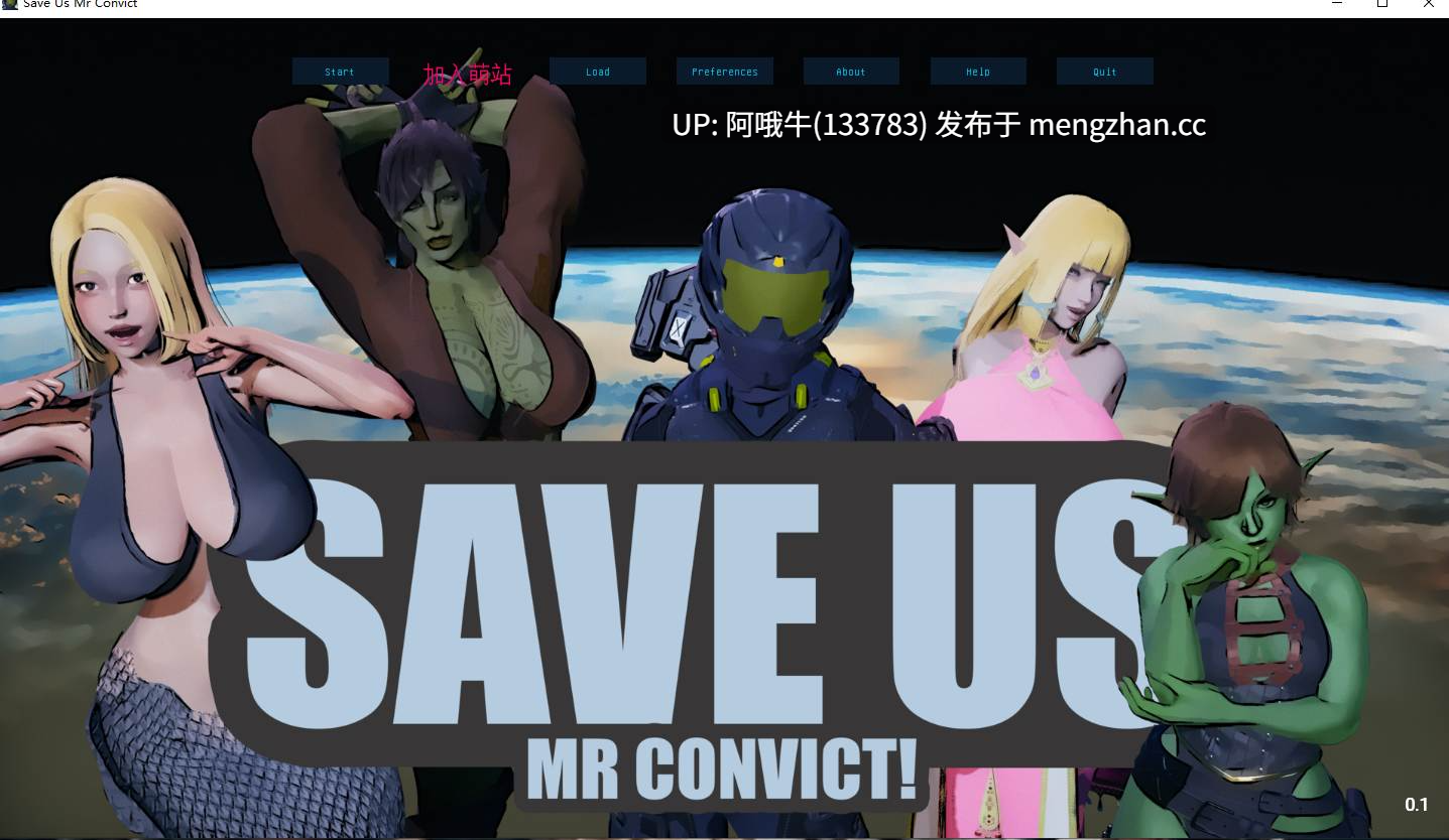 【3D/SLG/幻想/PC/机翻/萌站内植】救救我们，罪犯先生！ Save Us Mr Convict! [v0.1] [RoninWorks][402M]【序号6185】-第2张图片-萌站