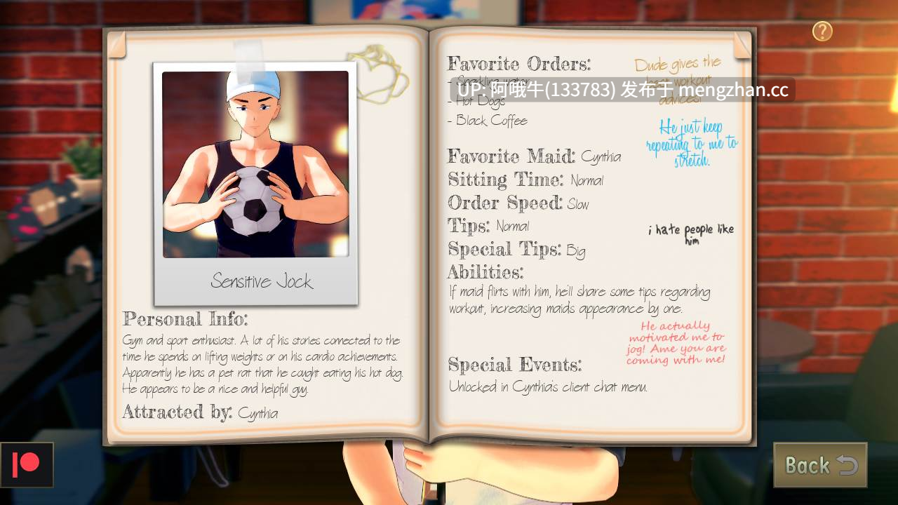【2D/群交/SLG/PC/生肉】秘密关怀咖啡馆 Secret Care Cafe [v0.8.54.1 Patreon] [Rare Alex][6.48G]【序号6190】-第4张图片-萌站