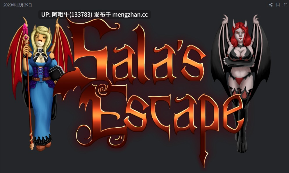 【毛茸茸/兽交/RPG/冒险/机翻/PC/萌站内植】萨拉的逃亡 Sala's Escape [v0.1.6] [Quakehoof Games]【773M】【序号6196】