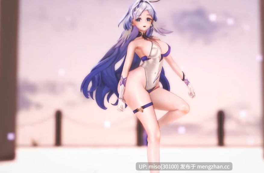 9.Iwara - 【Star Rail】Robin 泳裝知更鳥 - CUPID【水着ロビン】【Sex & Dance】【29】-第3张图片-萌站