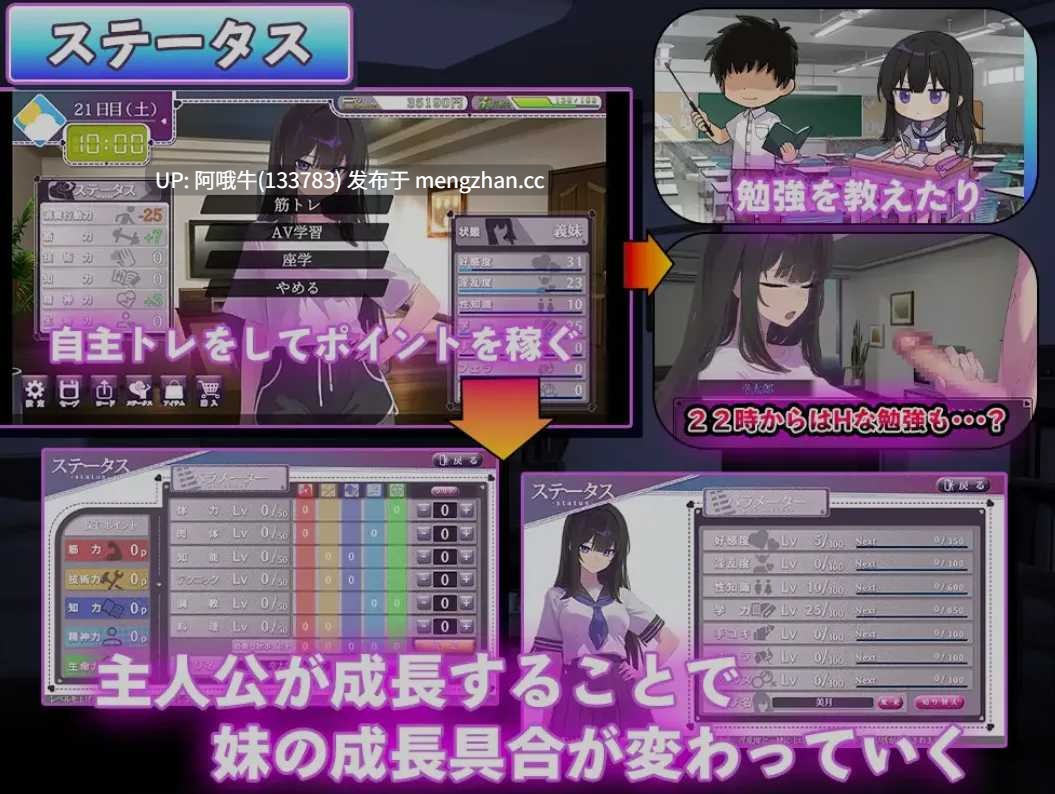 【日式/SLG/机翻/2D/PC/萌站内植】 直到反抗的义妹(你)堕落为止 反抗的な義妹(きみ)が堕ちるまで 机翻版 [1.4G]【序号5212】-第5张图片-萌站