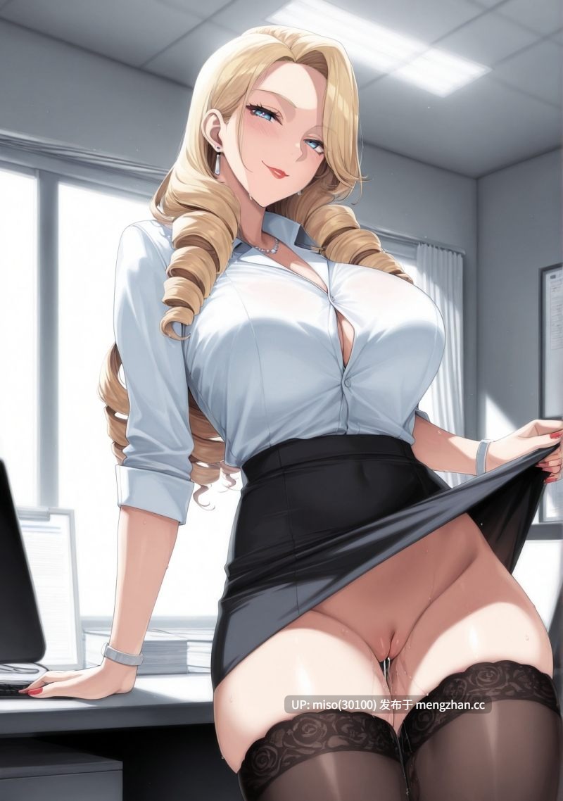 Blonde milf  h fantasy ai generated-第9张图片-萌站