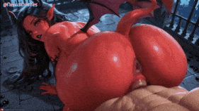 【1K/无修】新作-[Neural Desires]-Midnight Succubus_ Temptation’s Fiery Bloom-第11张图片-萌站