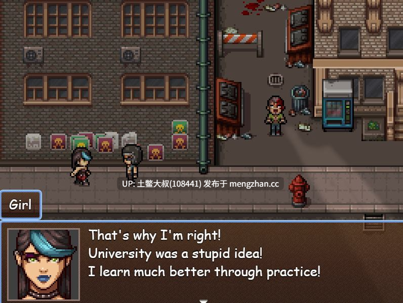 【2D欧美RPG 丧尸 男主 强奸 触手 机翻】诅咒之城：舵手 Damned City: Helm [0.1.5] -第3张图片-萌站