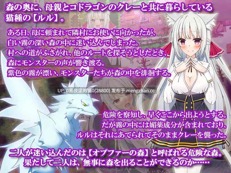 【PC/RPG/AI汉化/】ルルとサイインの森-第3张图片-萌站