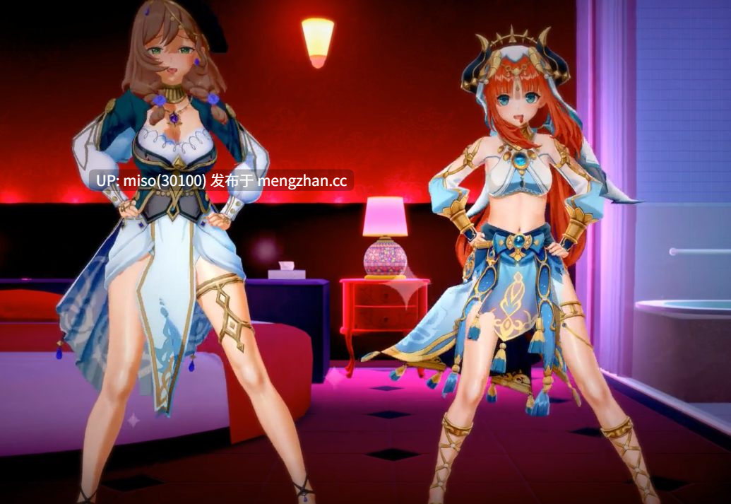 11.Iwara - Hilichurlian's Daily Mission(ニィロウ&リサ) -第3张图片-萌站