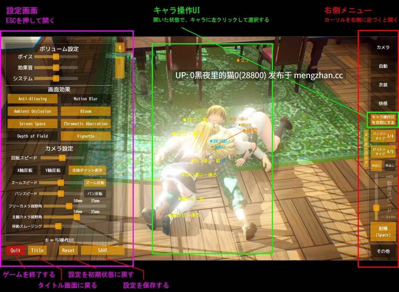 【PC/SLG/3D/步兵/自由操控】隣人部の秘密活動