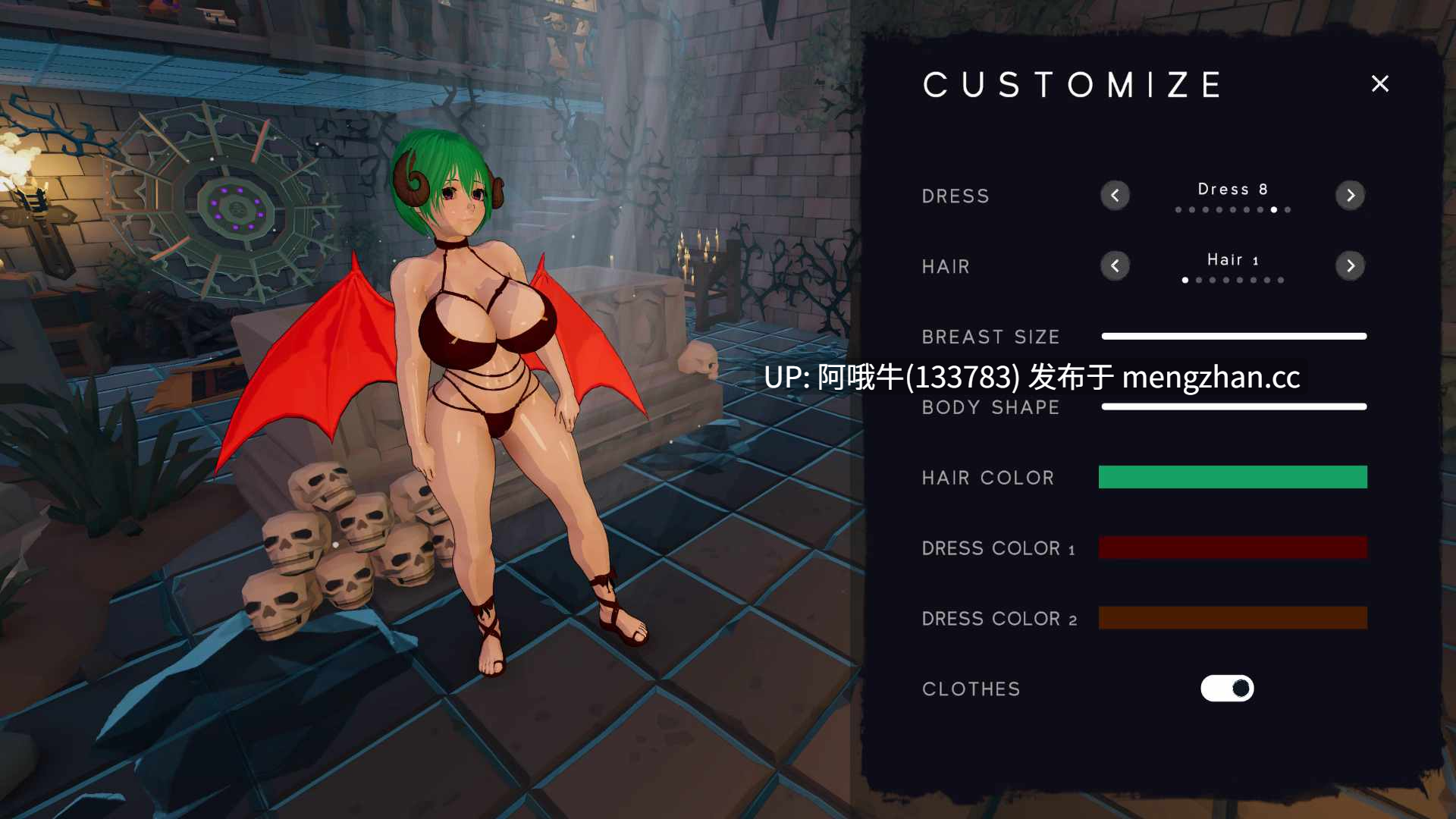 【3D/横板/ACT/战斗H/PC/机翻】魅魔：欲望诅咒 Succubus The Lustborn Curse [v0.1.1] [Lustborn Studio][1.83G]【序号5266】-第2张图片-萌站