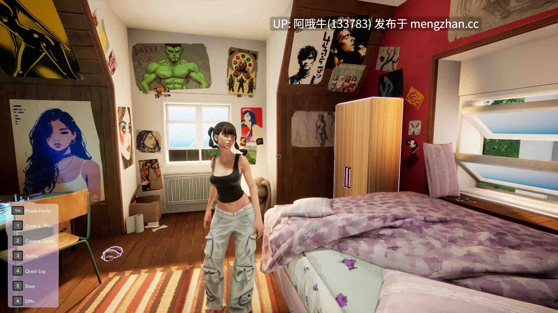 【3D/互动/SLG/PC/生肉】目光注视我 Eyes on Me [v0.9.1] [Eyes on Me]【序号5270】-第3张图片-萌站
