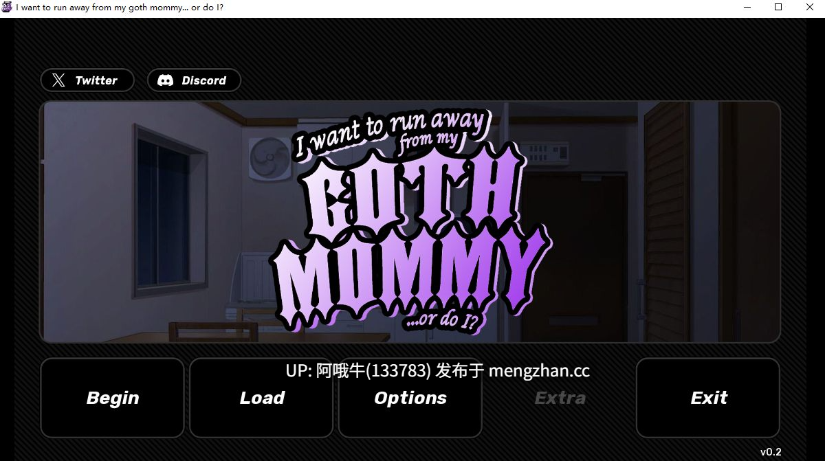 【2D/SLG/小游戏/PC/机翻】我想逃离我的哥特妈妈......还是说我有？ I want to run away from my goth mommy... or do I [v0.2] [BondageOrange][172M]【序号5279】