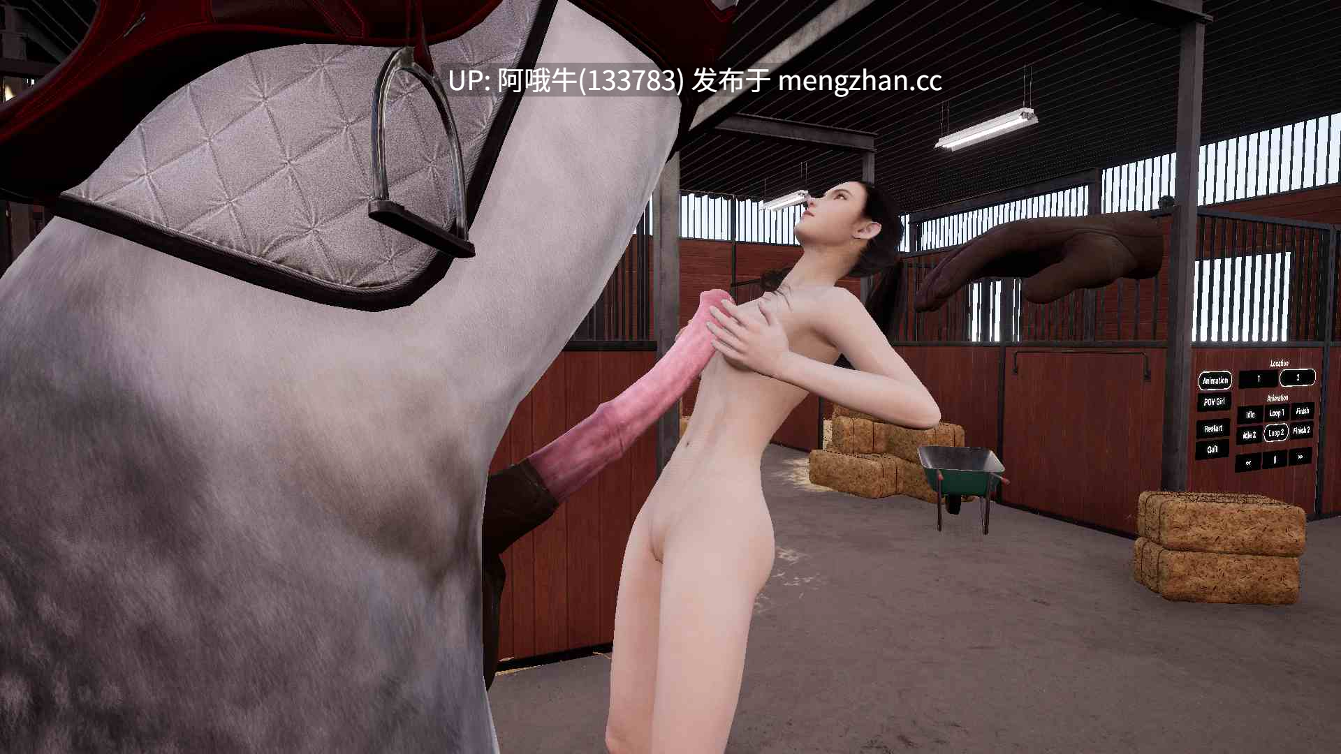 【3D/VR/互动/SLG/人兽/PC/生肉】种马 骏马Stallion [v2.11] [VR Stallion][1.33G]【序号5288】-第5张图片-萌站