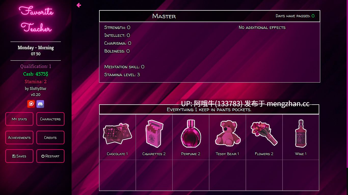 【真人/html浏览器机翻/互动/文字视觉类小说/PC】最喜欢的老师 Favorite Teacher [v1.63] [SluttyStar][4.69G]【序号5291】-第3张图片-萌站