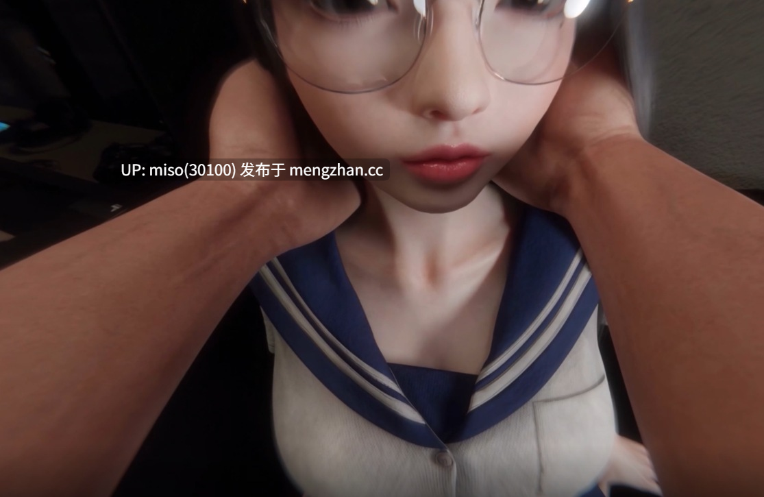 9.Iwara - 【HMV】真面目そうな地味メガネ女子校生に熱いザーメンをぶっかける🥵💦 