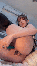 【0.4萌币】#onlyfans #黑丝 #高颜值 #自慰 #肛塞#YunaTamago 连肛塞都是爱你的心型，好喜欢