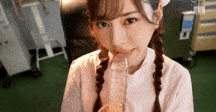 【AI明星换脸/0.4萌币】 ❤️迪丽热巴❤️淫荡护士的射精管理！#道具 #口交 #深喉 #内射