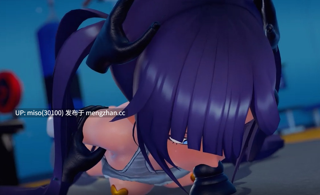 18.Iwara - kuromaruダイエットモナちゃん -第2张图片-萌站