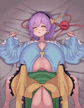 【新作/0.4萌币】# 東方Project # 古明地覺 睡〇パイズリ Paizuri Sisters