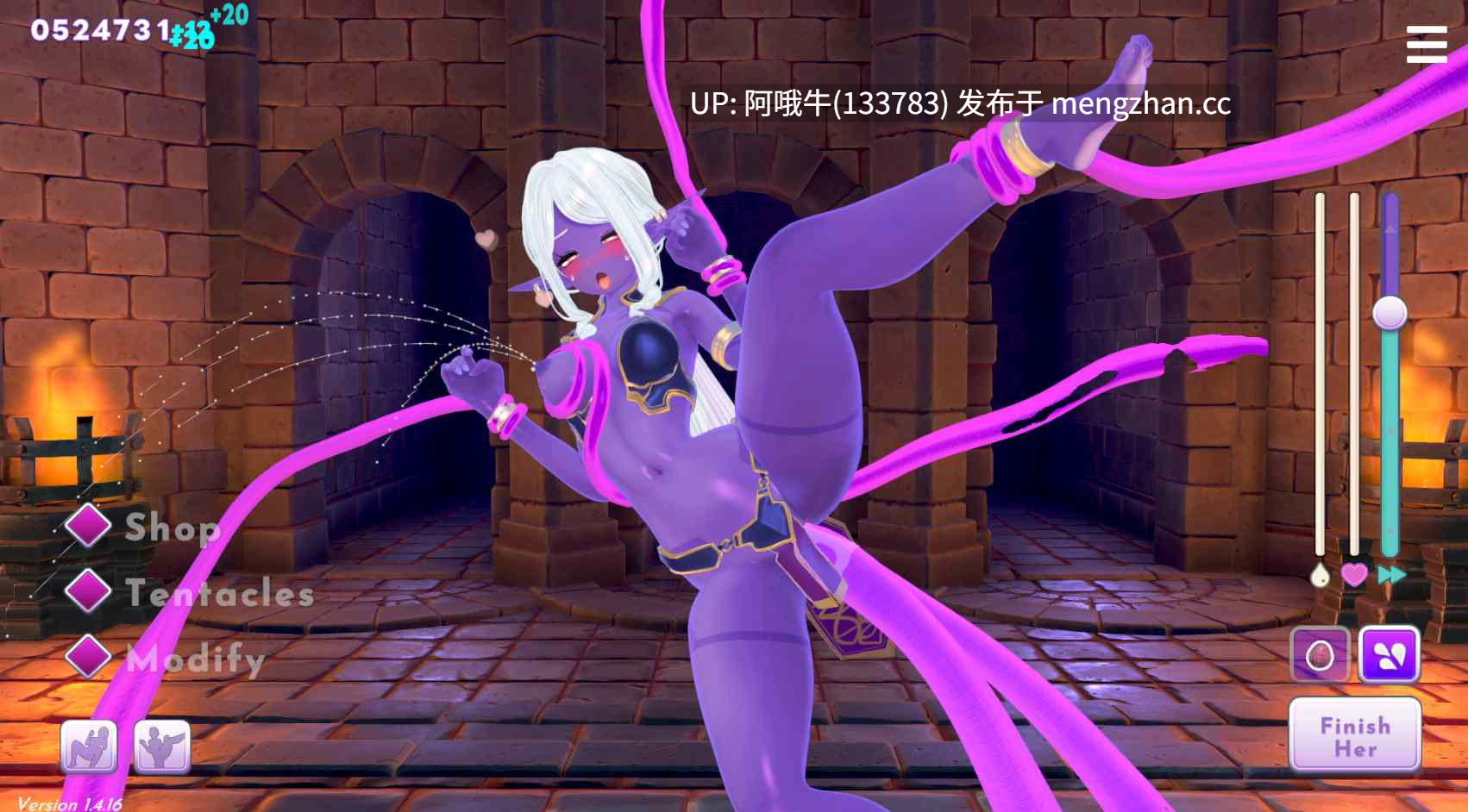 【3D/互动/触摸/SLG/动态/PC机翻/安卓生肉】被触手纠缠 Tangled by Tentacles [v1.5.4] [PocketAceGames]【1.17G】【序号5299】-第9张图片-萌站