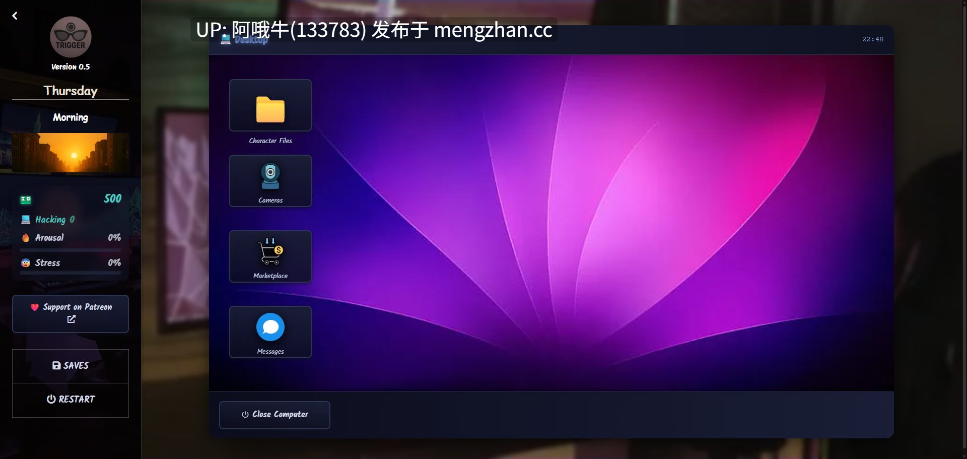 【html浏览器机翻/女王/催眠/文字视觉小说/PC】触发 Trigger [v0.5] [Moltes][155M]【序号5302】-第3张图片-萌站