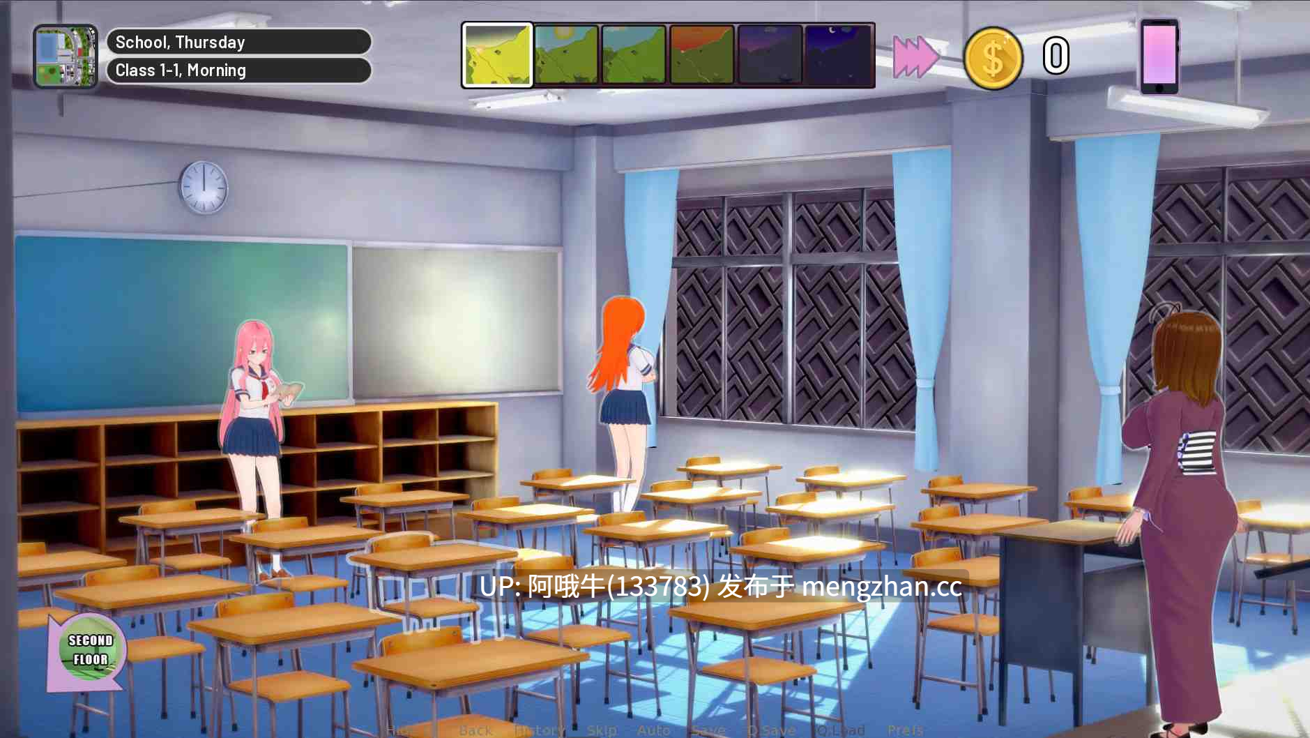 【3D/SLG/后宫/PC/官中】老婆荡妇学校 Waifu Slut School [v0.52] [mikiraus][3.69G]【序号5309】