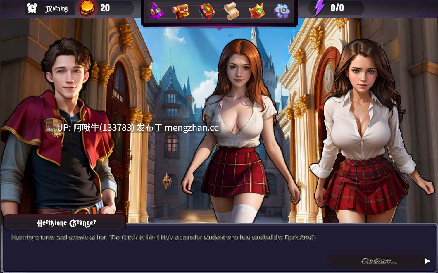 【欧美/2D/SLG/PC/生肉】铜巫 Brazen Witches [v0.1.8] [Crimson Warlock][2.11G]-第3张图片-萌站