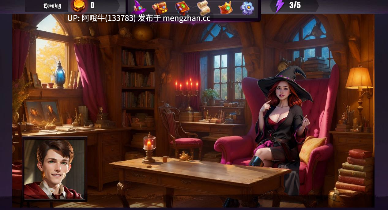 【欧美/2D/SLG/PC/生肉】铜巫 Brazen Witches [v0.1.8] [Crimson Warlock][2.11G]-第13张图片-萌站