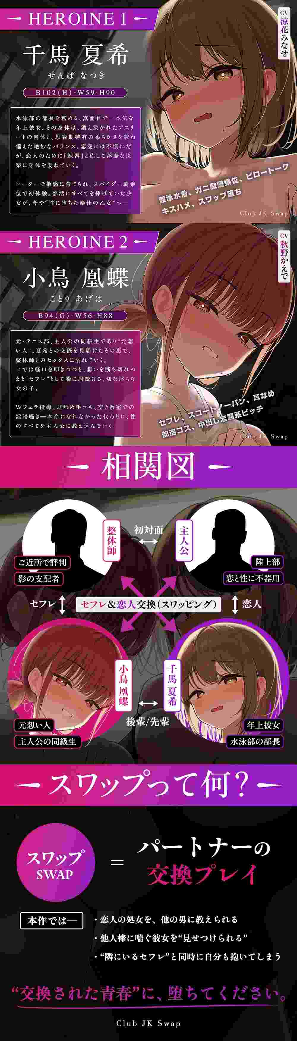 RJ01436376【NTR x 性教育】JK俱乐部交换~女友的第一次体验是和另一个男人的阴茎~-第3张图片-萌站 RJ01436376【NTR x 性教育】JK俱乐部交换~女友的第一次体验是和另一个男人的阴茎~-第3张图片-萌站