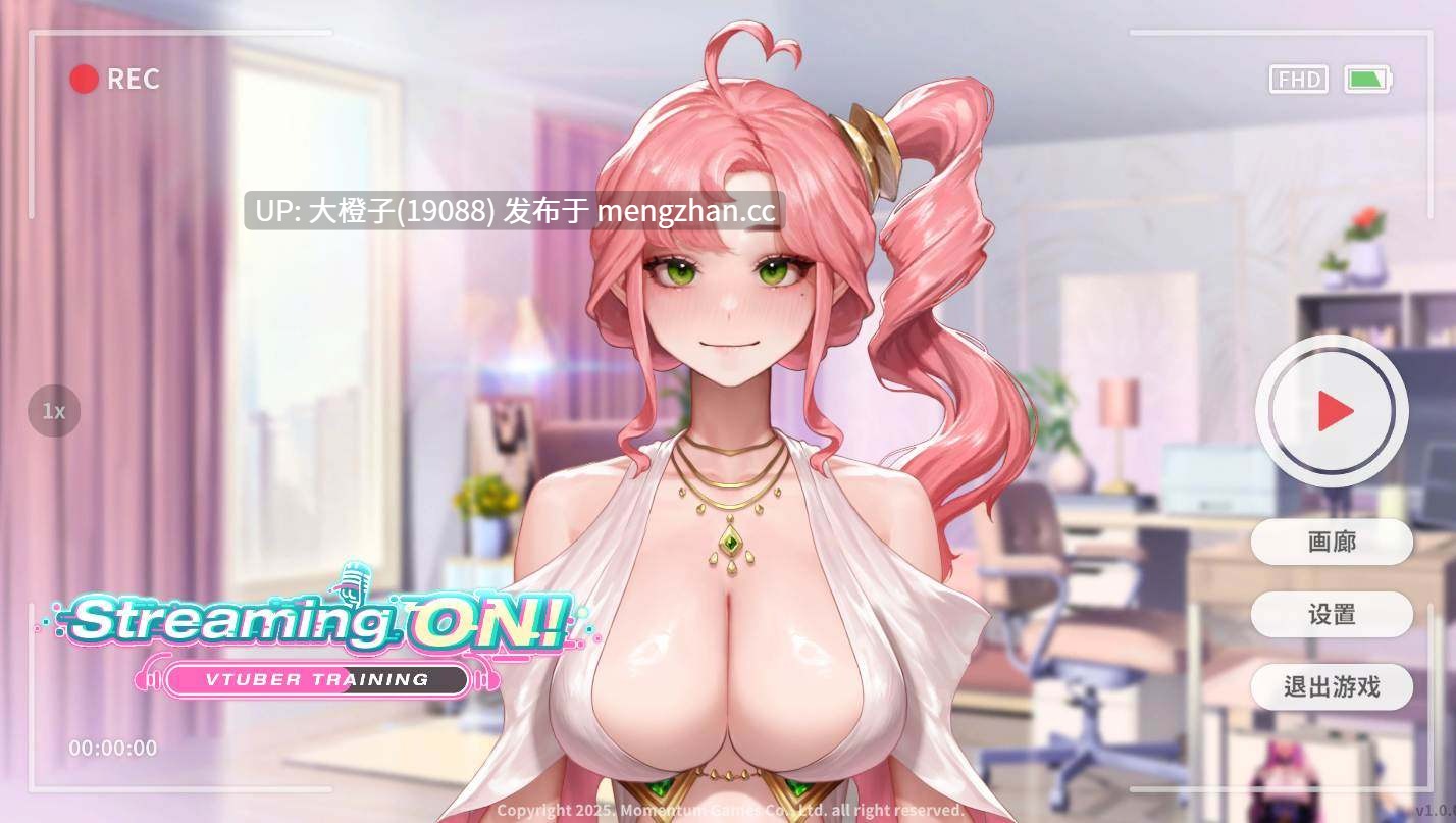 [SLG官中动态][MomentumGames]直播开始！VTuber 训练 Streaming ON! VTuber Training 1.0.2【700M】-第8张图片-萌站