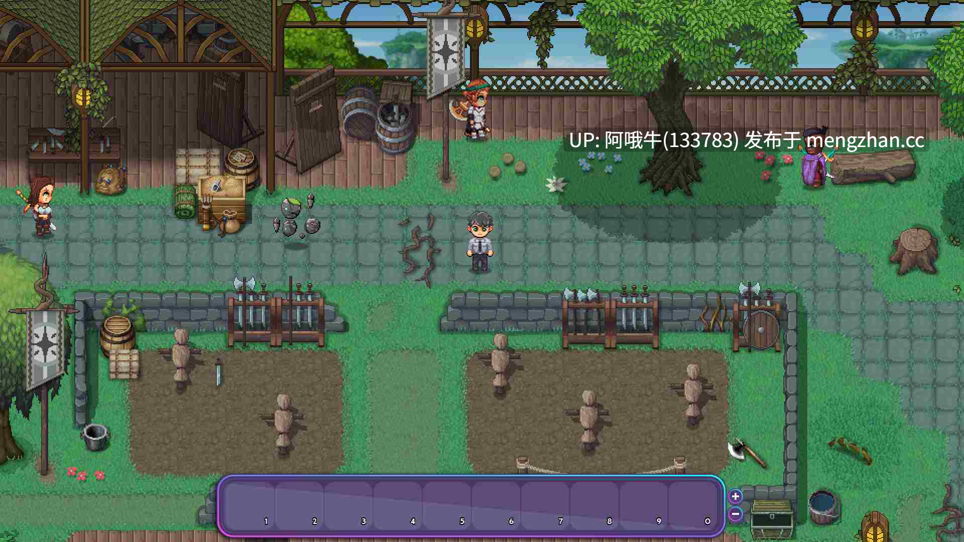 【毛茸茸/RPG/PC/机翻/萌站内植】魔力任务 Mana Quest [vb0.5.6] [Cozy Bunny]【926M】【序号5330】-第4张图片-萌站