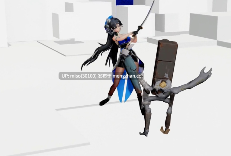 3.Iwara - 【MMD鳴潮】秧秧が疑似ソノラで蟲に襲われ孕まされる動画[蟲姦][insect] 