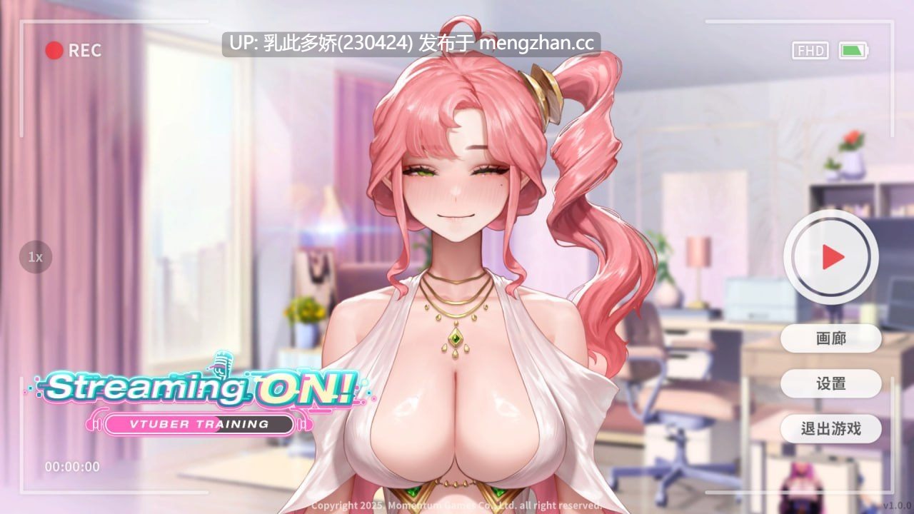 1[亚洲风SLG更新] 直播开始！VTuber出道指南 Streaming ON! VTuber Training v1.0.21 官中步兵版 [PC700M]-第3张图片-萌站
